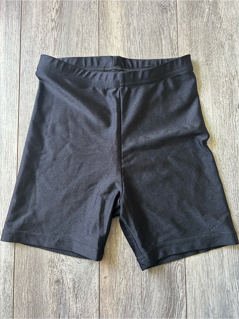Black American Apparel Biker Shorts